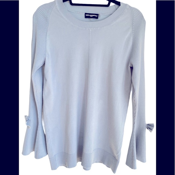 Karl Lagerfeld Sweater in Blue, Sz. Medium - Picture 1 of 8